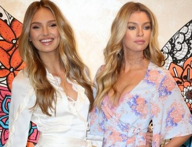 Τα καλλίγραμμα μοντέλα της Victoria's Secret φορώντας τις ρόμπες τους (φωτό)